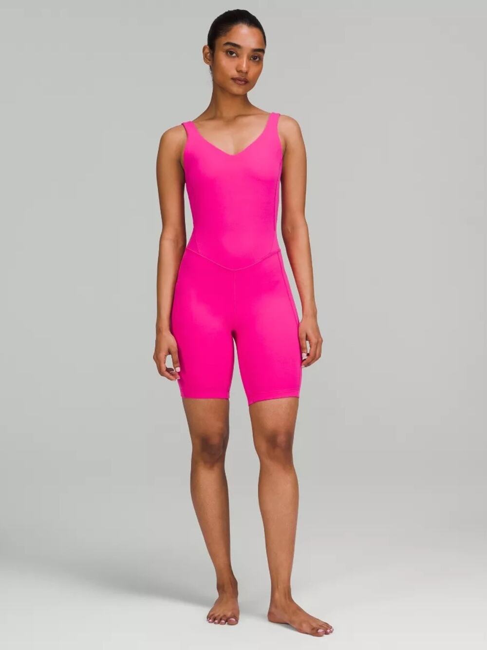 NWT Lululemon Align Bodysuit 8” in pink women’s size 6